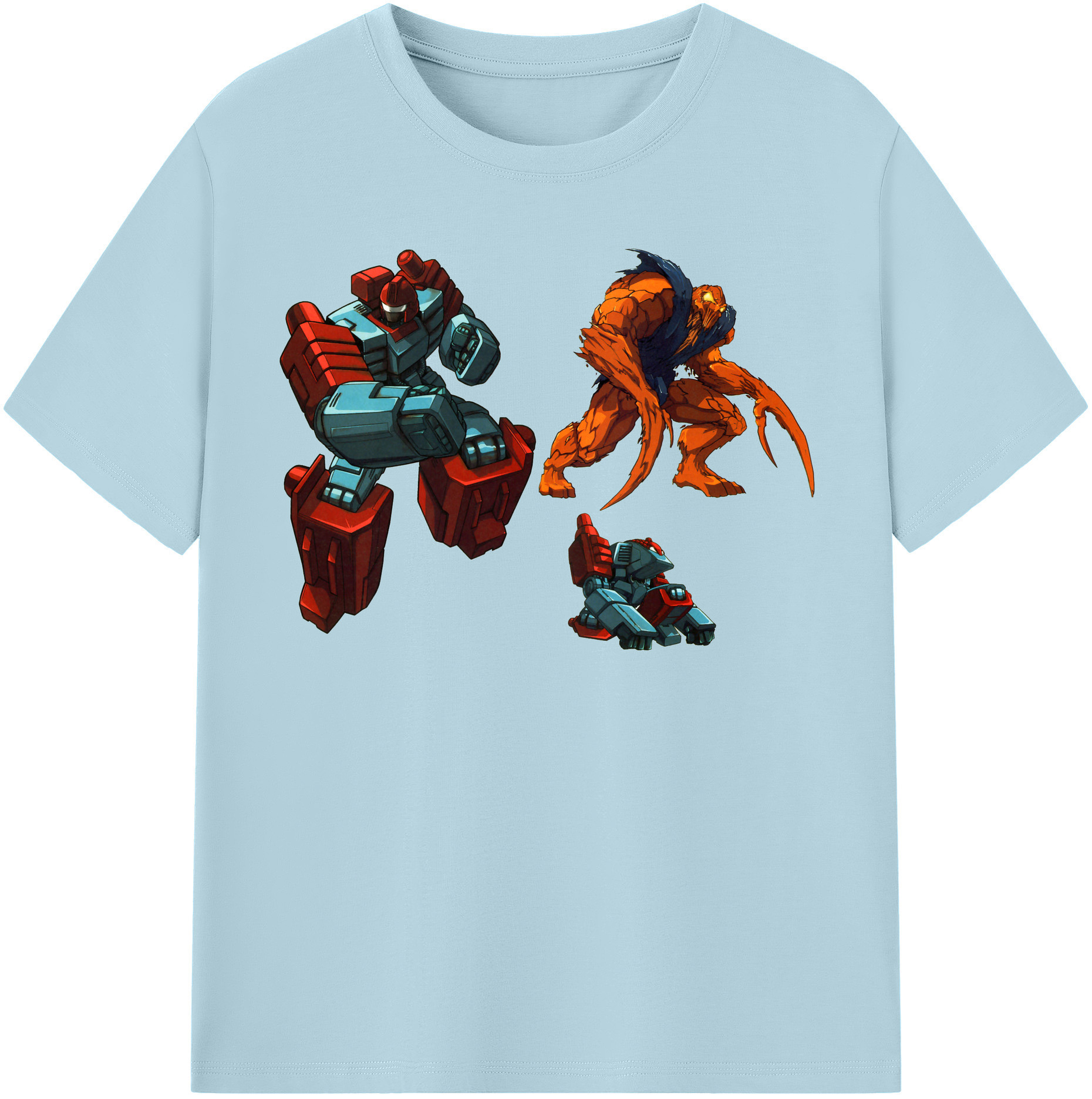 （画像用）  綿100％半袖Tシャツ（フロントプリント）